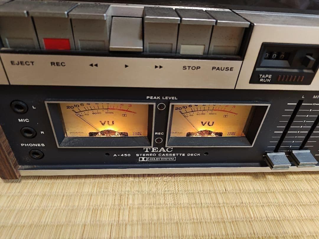 【TEAC A-450 ステレオカセットデッキ】