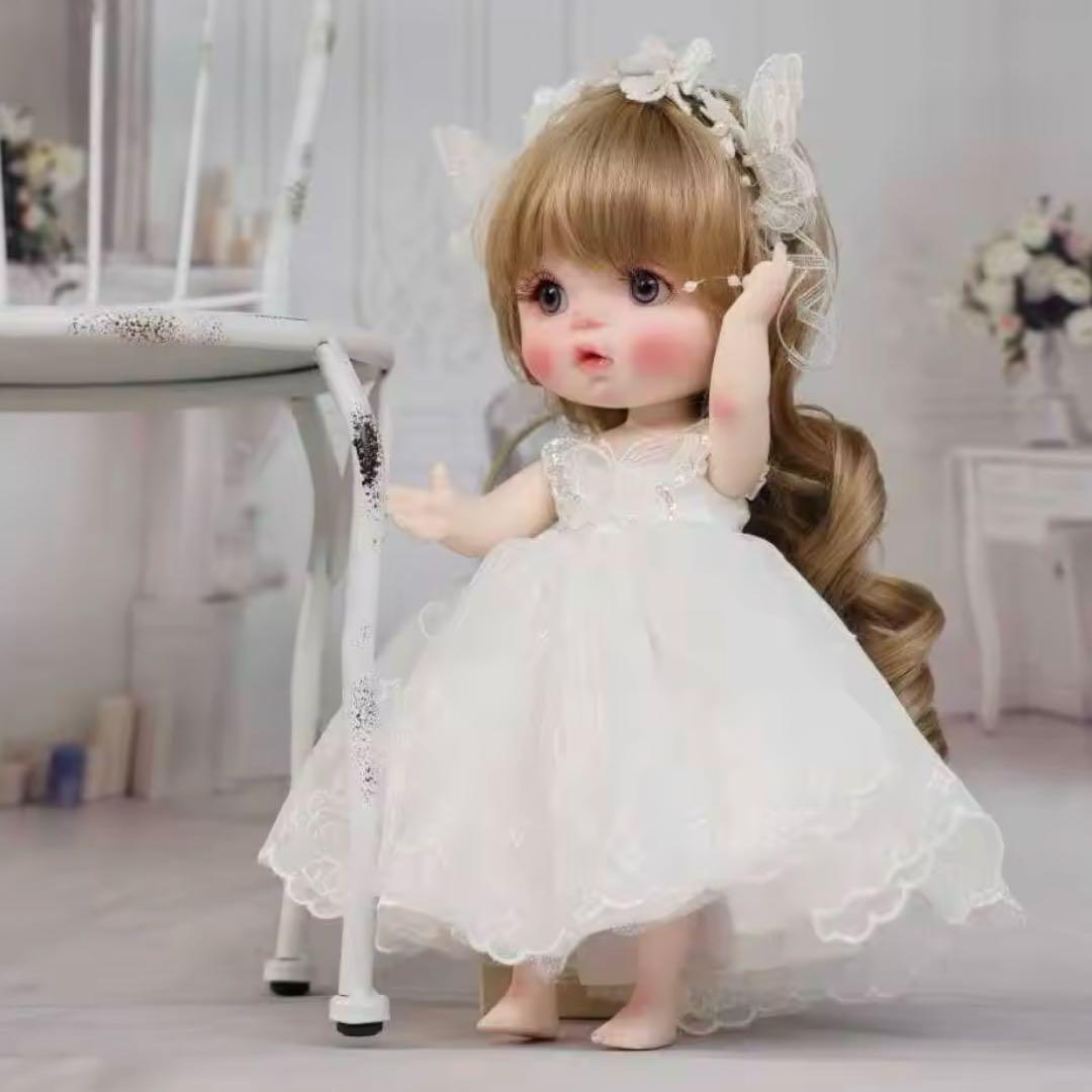 bjd カスタムドール ※dayuanbao、qbaby風 ミディ ブライス 泣