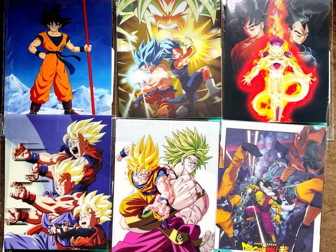 セール ドラゴンボールビジュアルシート10枚セット