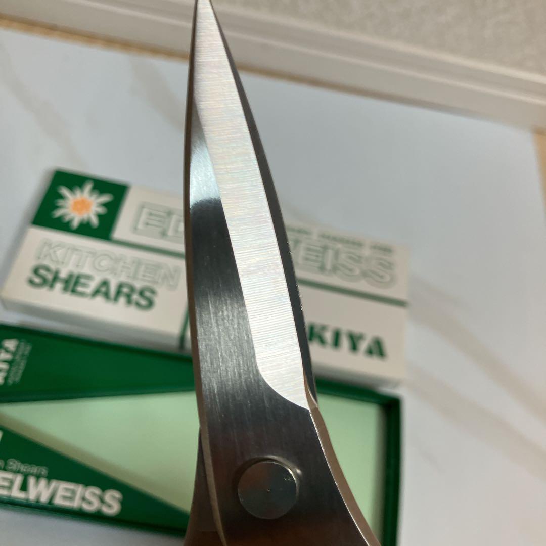 未使用　KIYA EDELWEISS エーデルワイス　キッチンバサミ