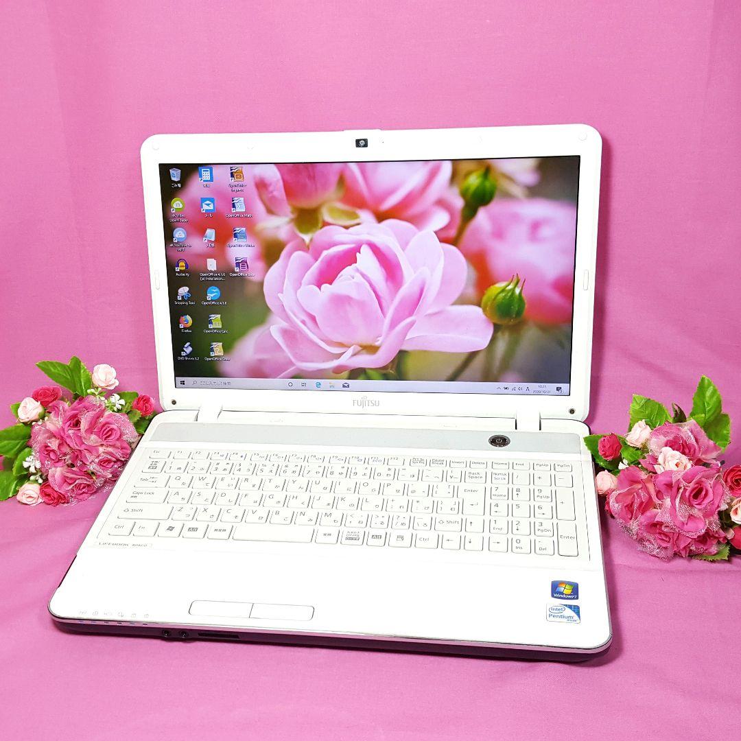 Win11/新品SSD256GBメモリ4GB/Zoom/カメラ/LIFEBOOK