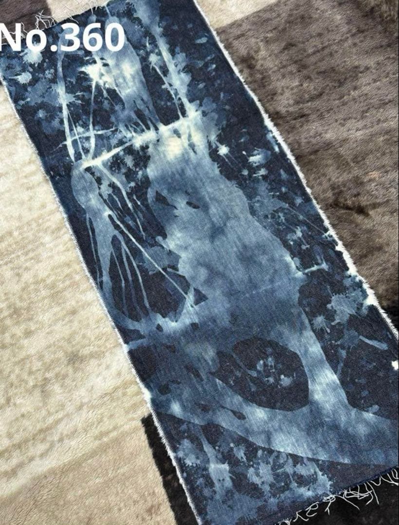 リメイクデニムリボンヘアゴム ひとみん様