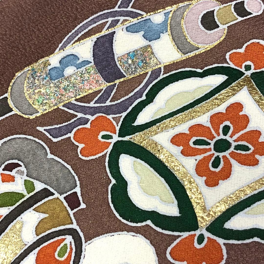 子供着物 お宮参り 七五三 祝着 襦袢付 富士山に宝尽くし CK-7370