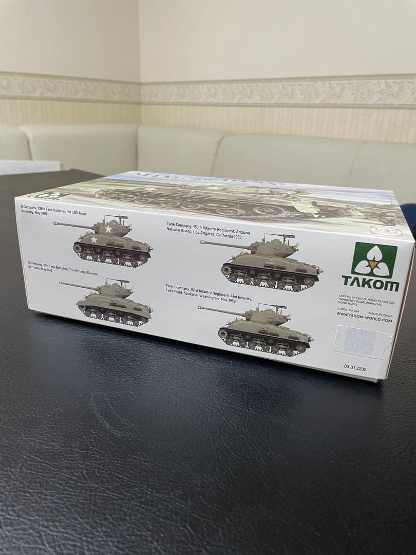 【モデルアート12月号掲載中】TAKOM M4A1HVSS 1/35 シャーマン