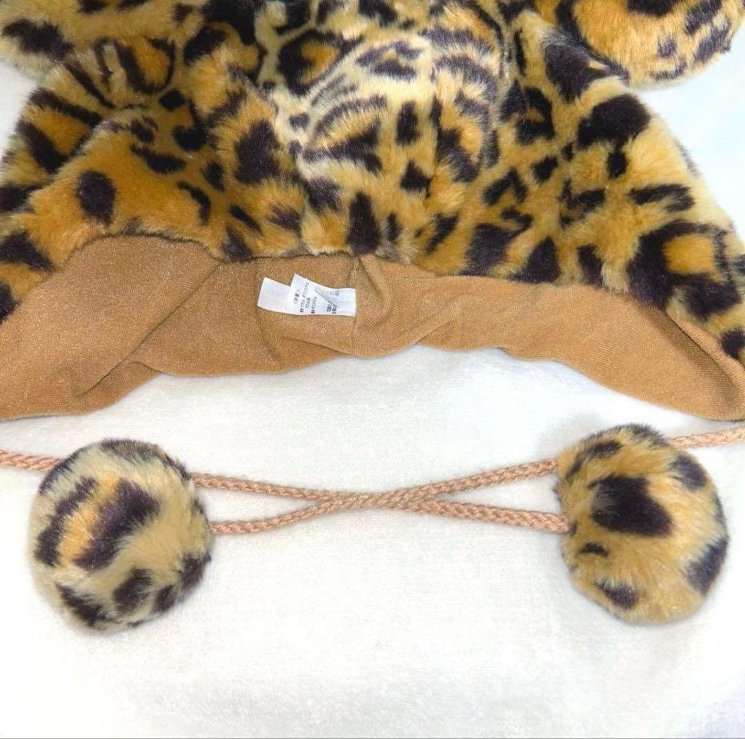 期間限定 初期 レア ディズニー ファンキャップ レオパード ヒョウ柄 ミニー