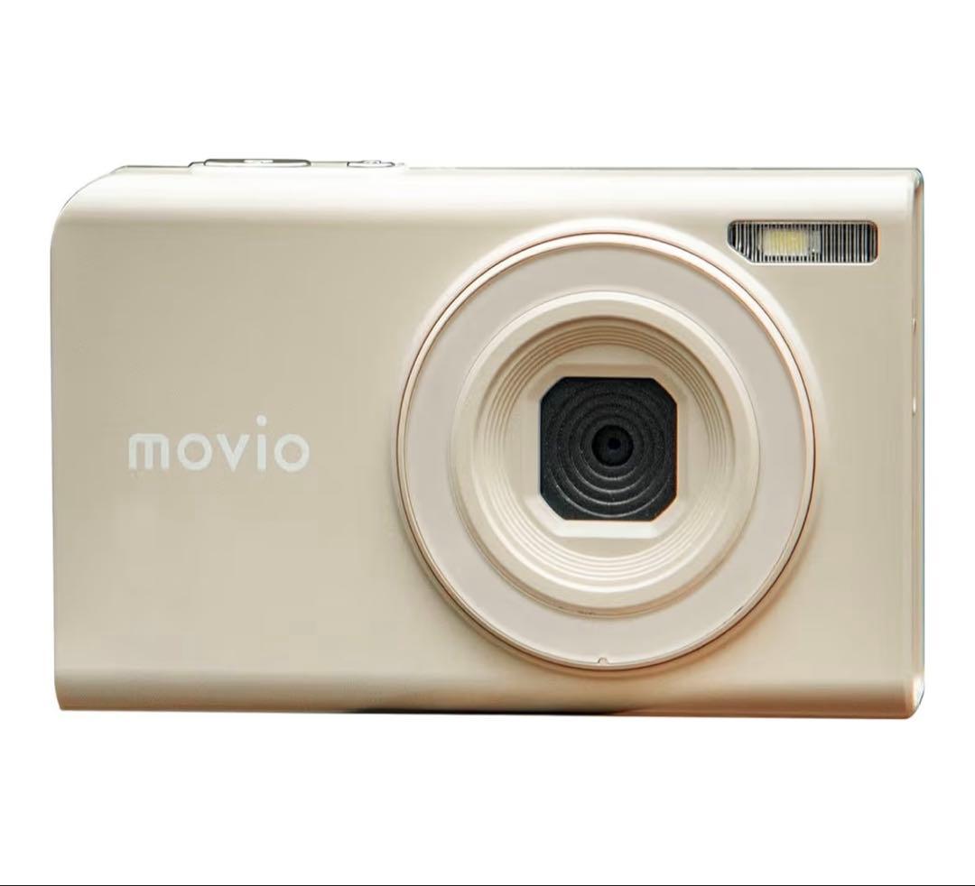 movio MAF500ナガオカ コンパクトデジタルカメラ ベージュ