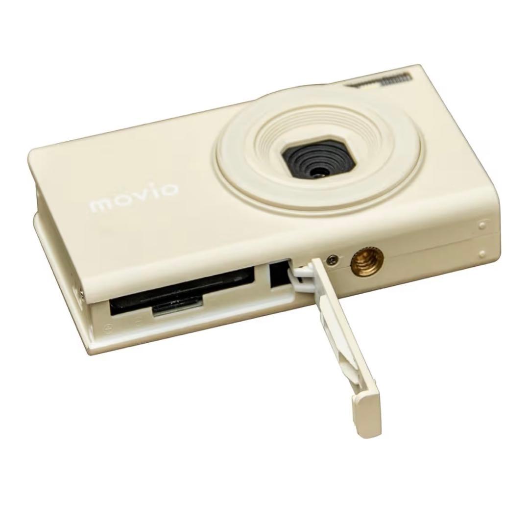 movio MAF500ナガオカ コンパクトデジタルカメラ ベージュ