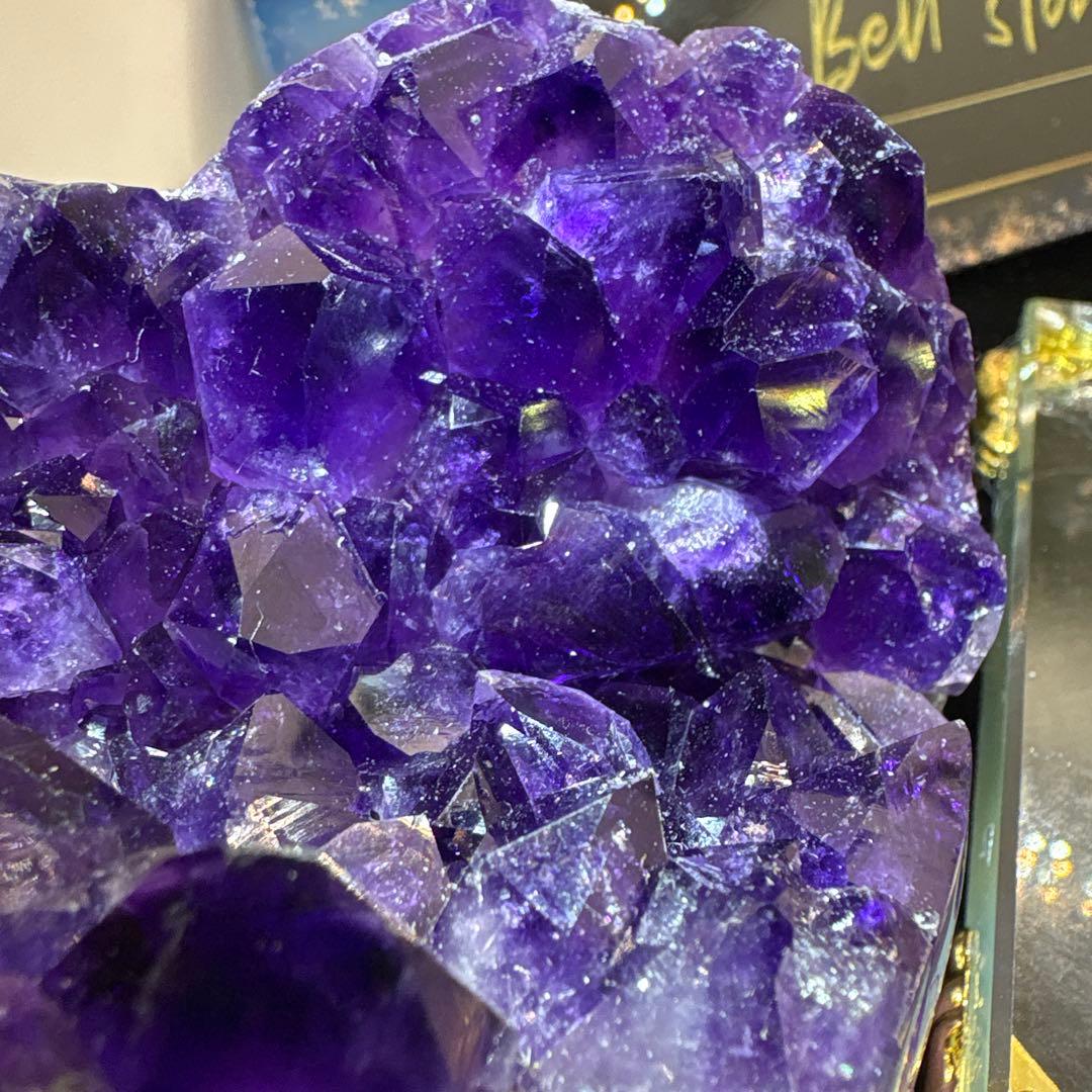 高品質 ウルグアイ産♡アメジスト♡瑪瑙♡No.1071