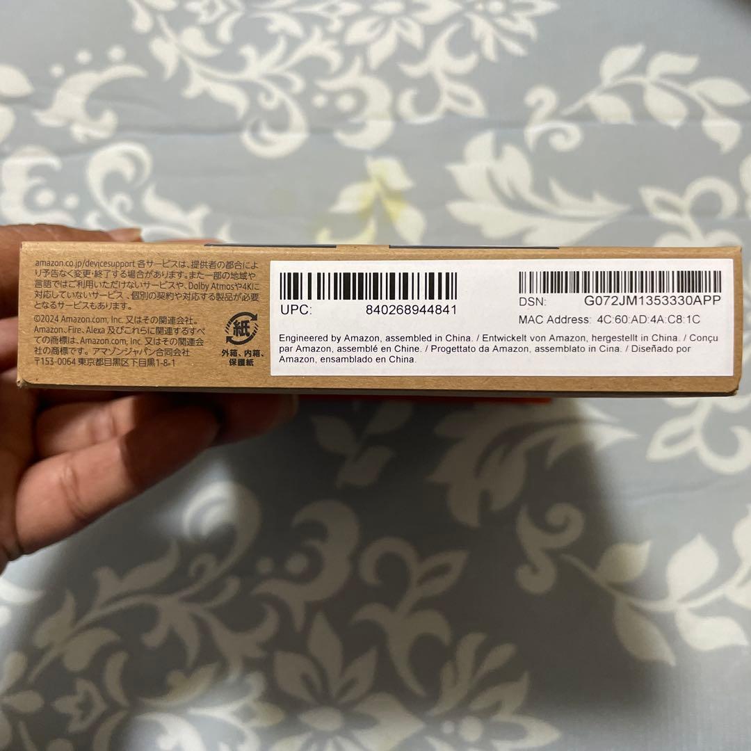 テレビ Fire TV Stick 4K Max 16GB Wi-Fi 6E