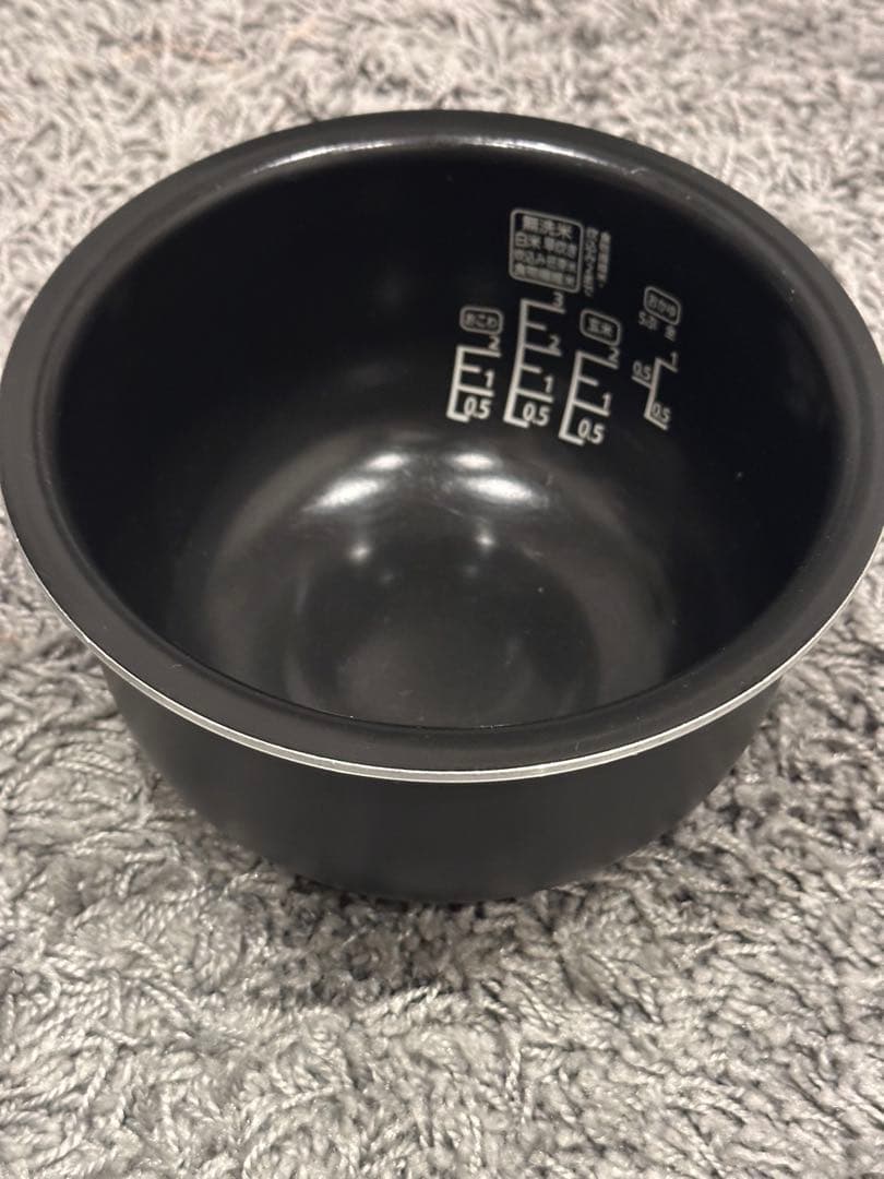 IRIS OHYAMA IH炊飯器 ブラック　3合