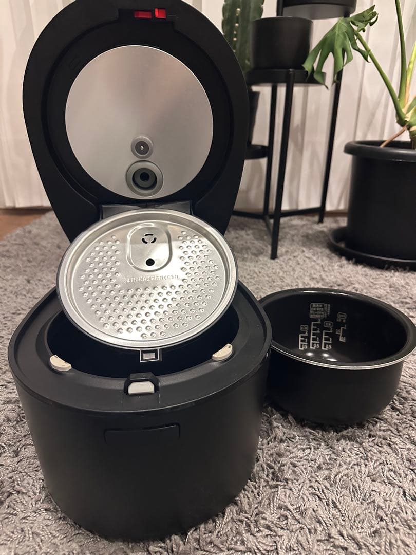 IRIS OHYAMA IH炊飯器 ブラック　3合