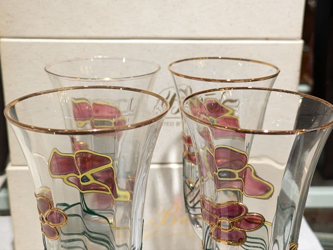 ☆【未使用品】 CRYSTAL Bride クリスタルブライド 4個 グラス