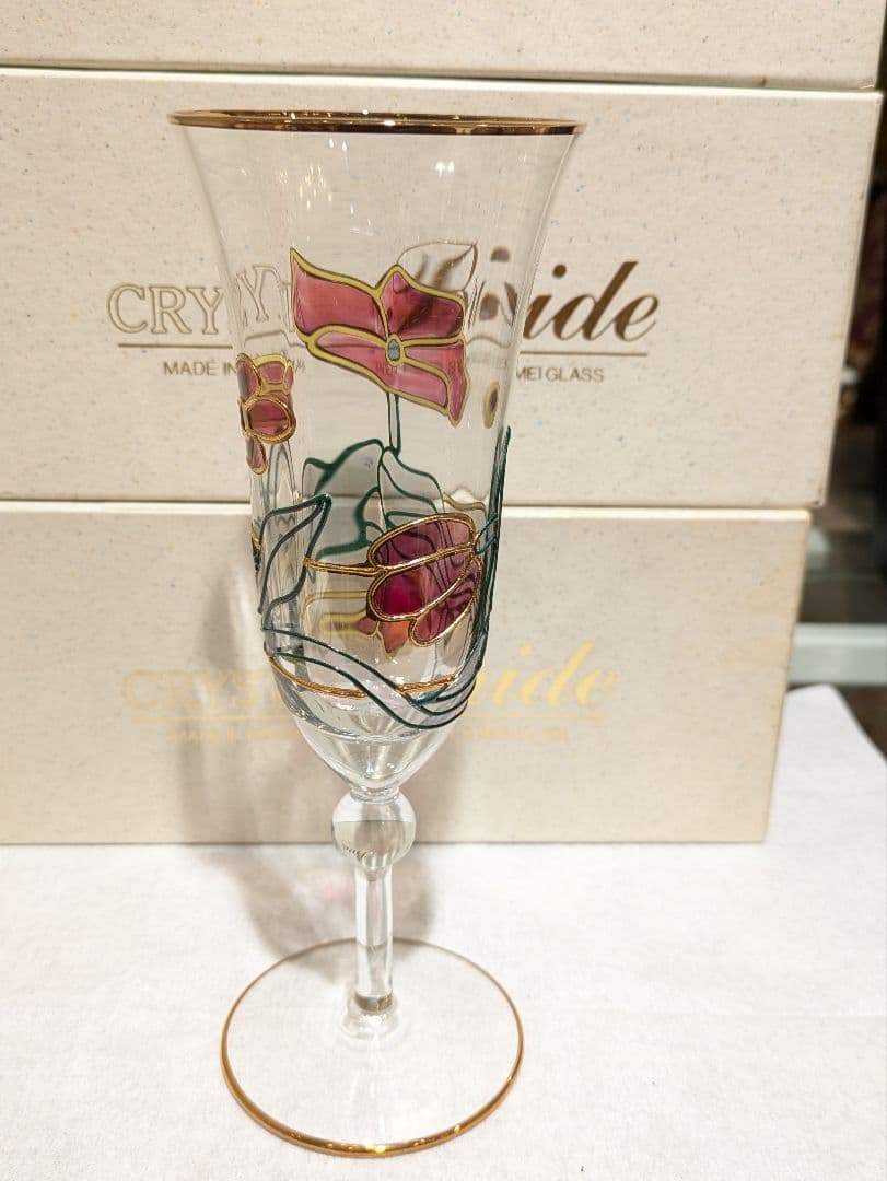 ☆【未使用品】 CRYSTAL Bride クリスタルブライド 4個 グラス