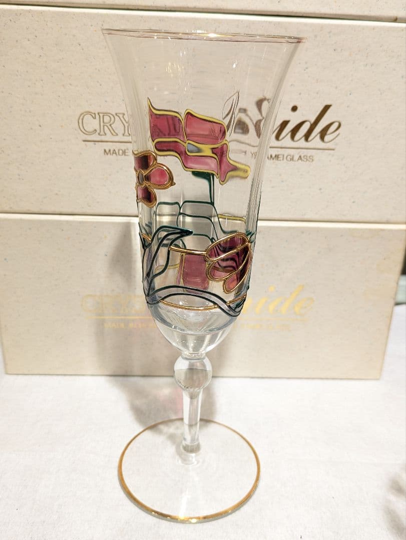 ☆【未使用品】 CRYSTAL Bride クリスタルブライド 4個 グラス