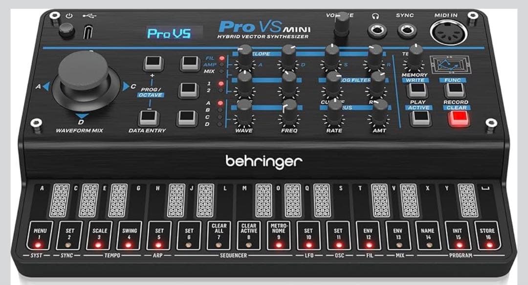BEHRINGER ベリンガー PRO-VS MINI シンセサイザー