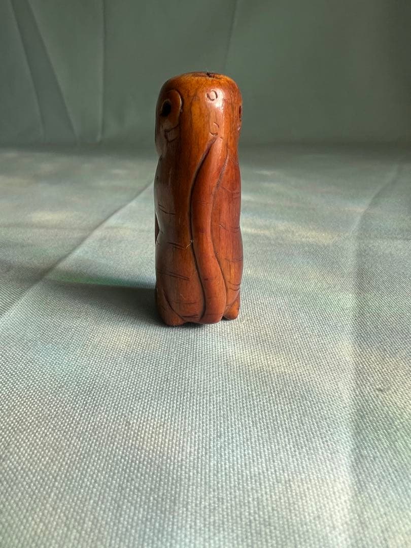 根付　虎 置物 彫刻