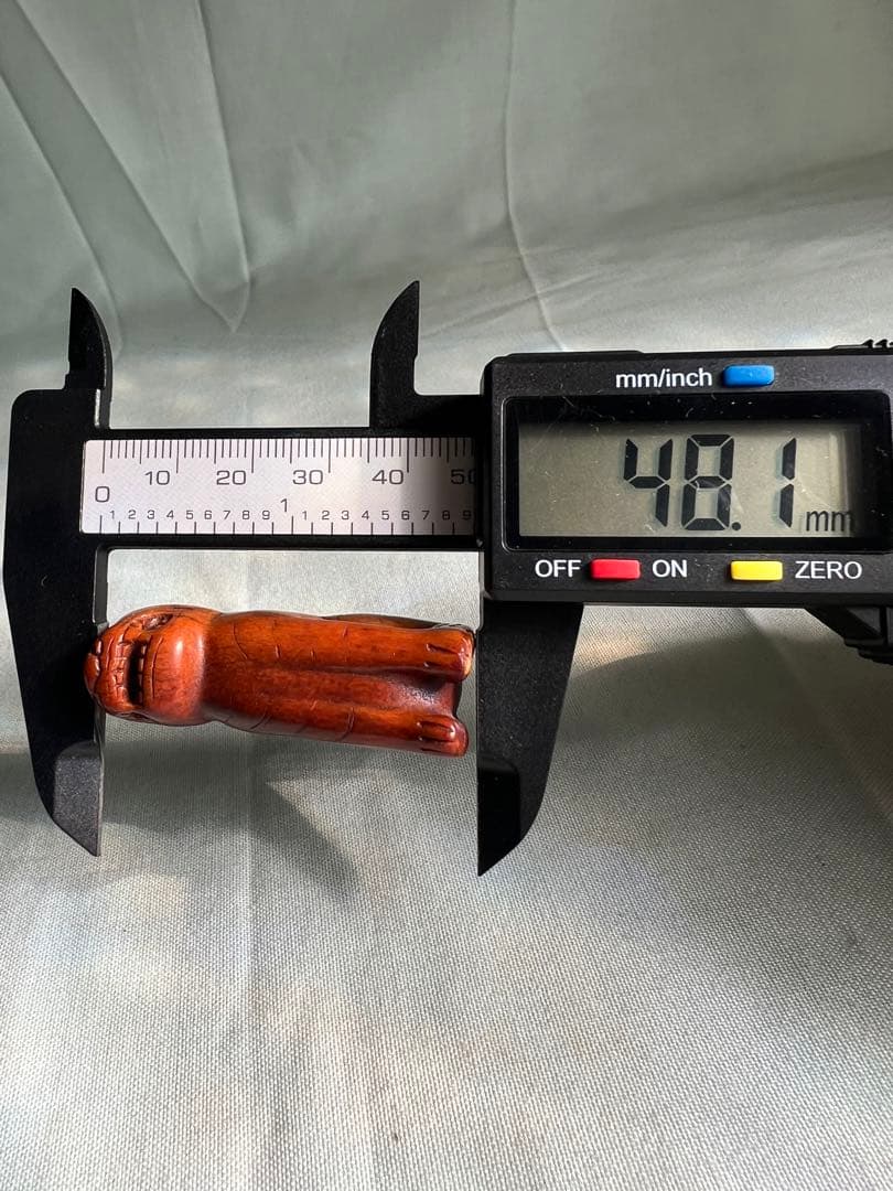 根付　虎 置物 彫刻