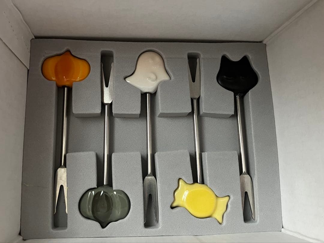 【新品・未使用】ル・クルーゼ　ハロウィンフードピックセット 2024年　限定品