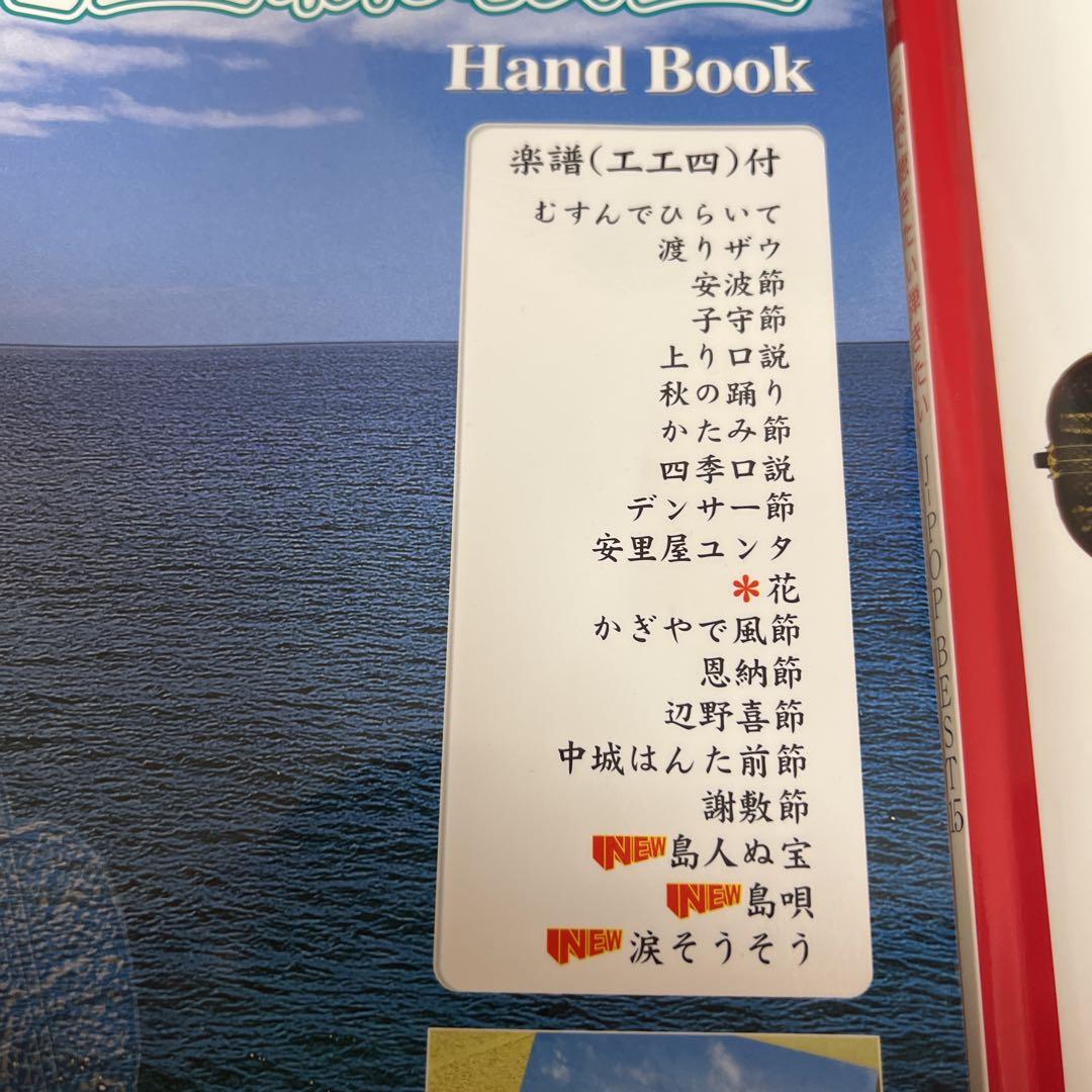 沖縄 黒塗り 三線 人口革 初心者向けセット 鍵付ハードケース付き 付属品多数