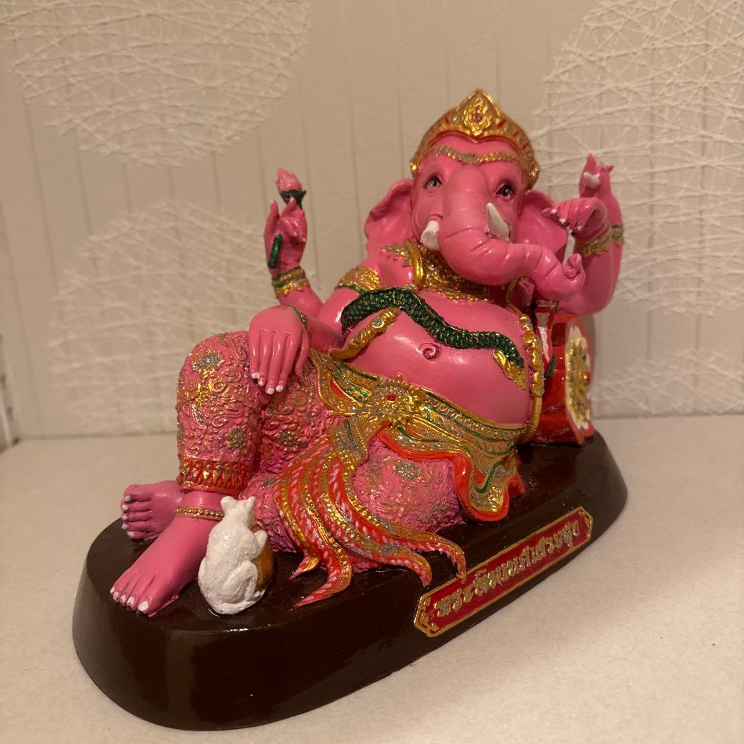 3倍速で願いが叶うと言われている☀︎ピンクのガネーシャワット・サマーンラタナラーム