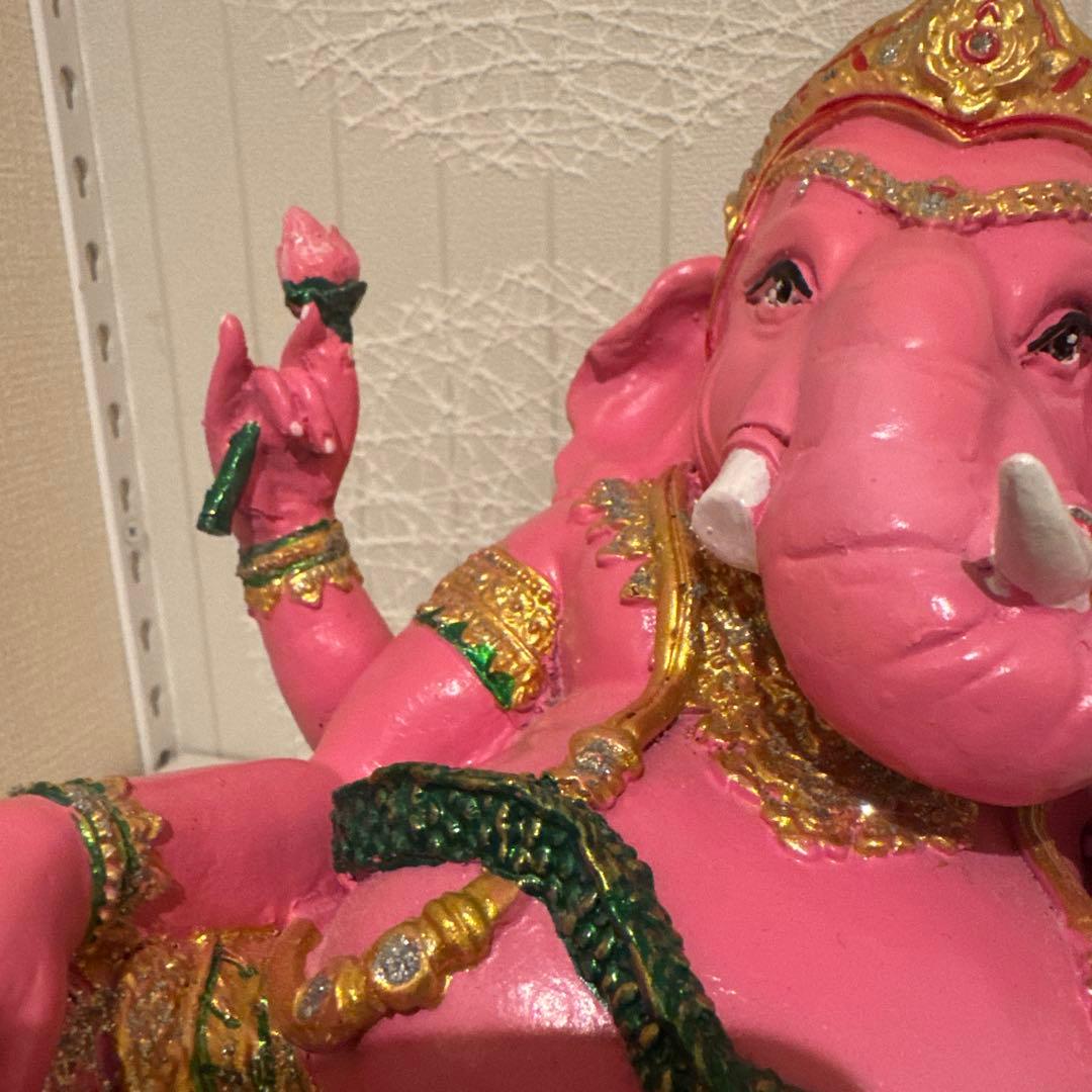 3倍速で願いが叶うと言われている☀︎ピンクのガネーシャワット・サマーンラタナラーム