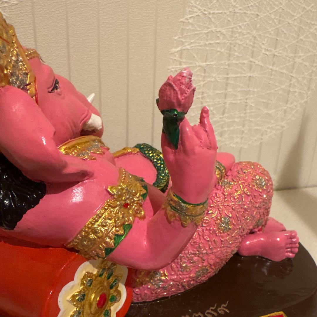 3倍速で願いが叶うと言われている☀︎ピンクのガネーシャワット・サマーンラタナラーム