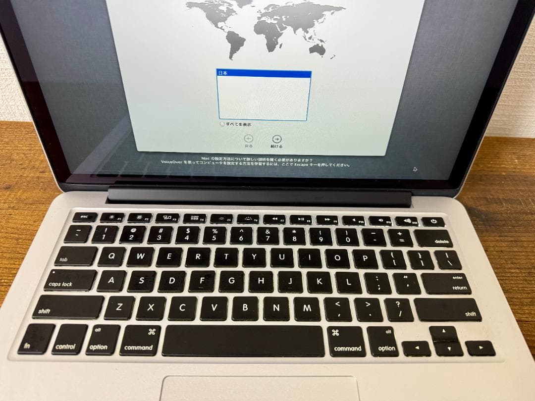 MacBook本体 MacBook Pro Retina, 13-inch Early 2013