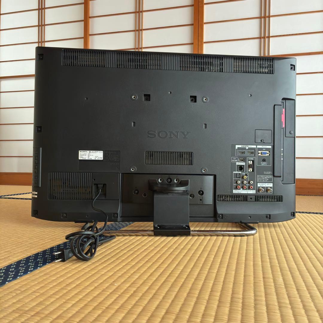 SONY 32インチ液晶テレビ 65時間録画可能 500㎇HDD搭載
