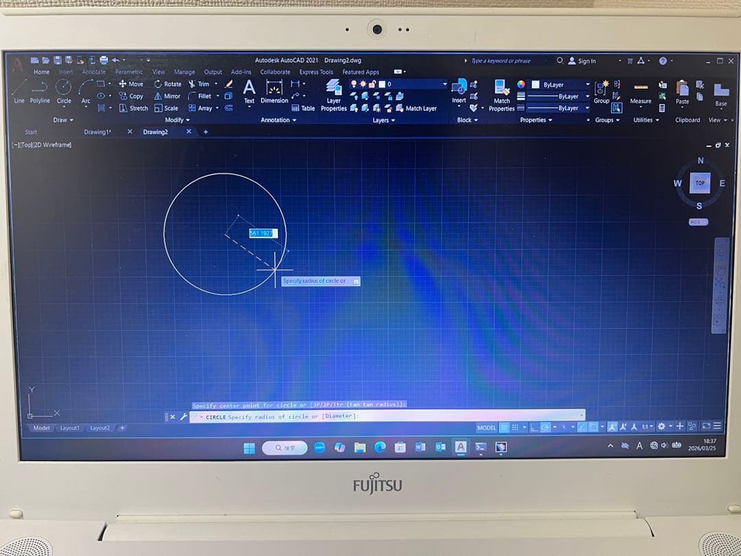 Fujitsu ノートPC ,i7 Cad catia, Autocad
