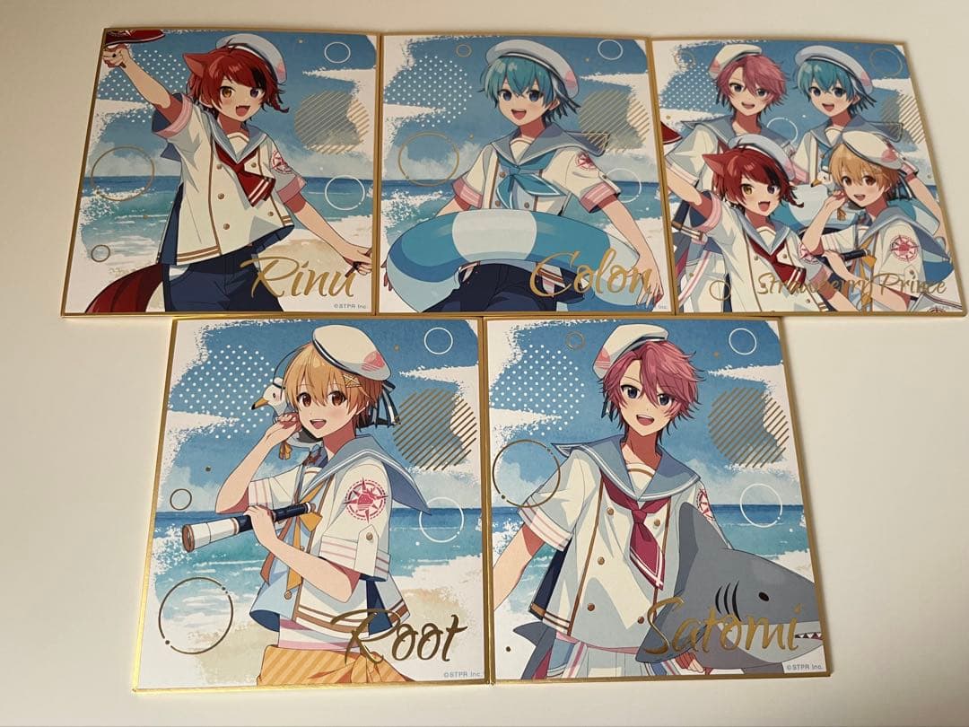 すとぷり　ミニ色紙くじ　コンプリートセット②