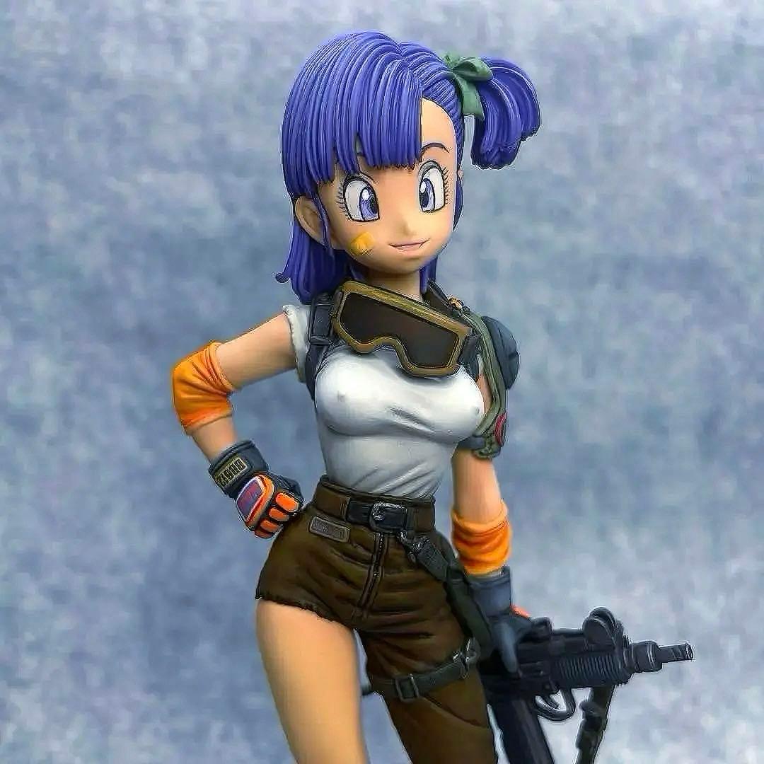 ヒロ　ドラゴンボール ブルマ リペイント フィギュア 造形天下一武道会 4