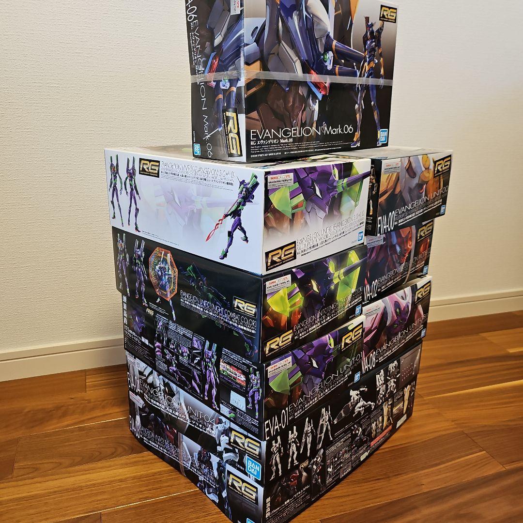 RG エヴァンゲリオン プラモデルセット