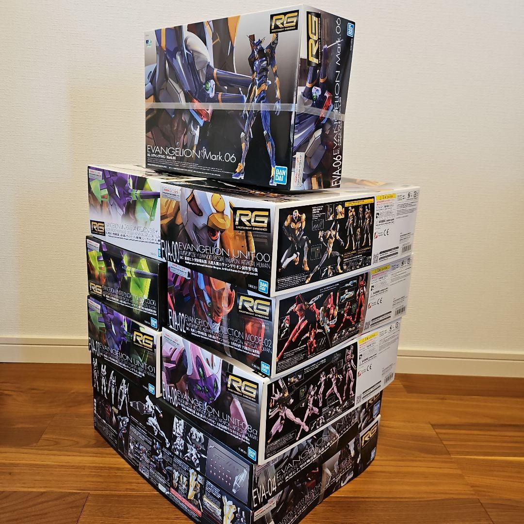RG エヴァンゲリオン プラモデルセット