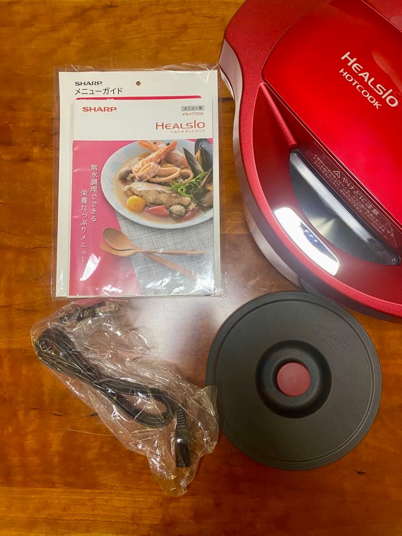 【未使用品】SHARP ヘルシオ ホットクック KN-HT99A-R　日本製