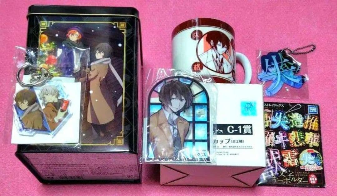 【5点セット未使用】文豪ストレイドッグス太宰治 ステンドグラス アクリル