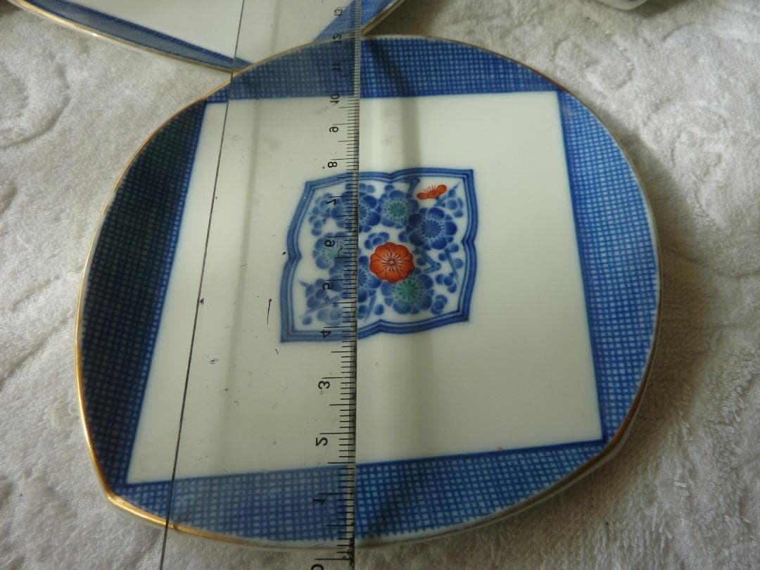 香蘭社　5組セット 角皿