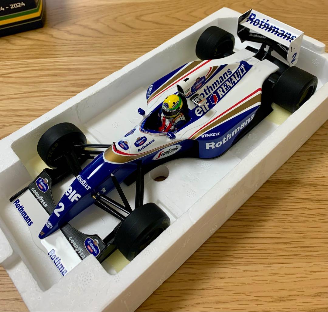 ミニチャンプス F1 ウィリアムズ FW16 A.セナ ロスマンズ仕様 1/18