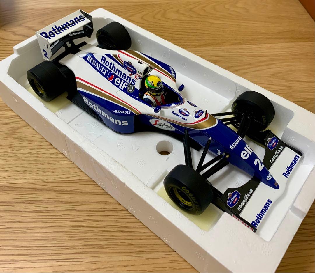 ミニチャンプス F1 ウィリアムズ FW16 A.セナ ロスマンズ仕様 1/18