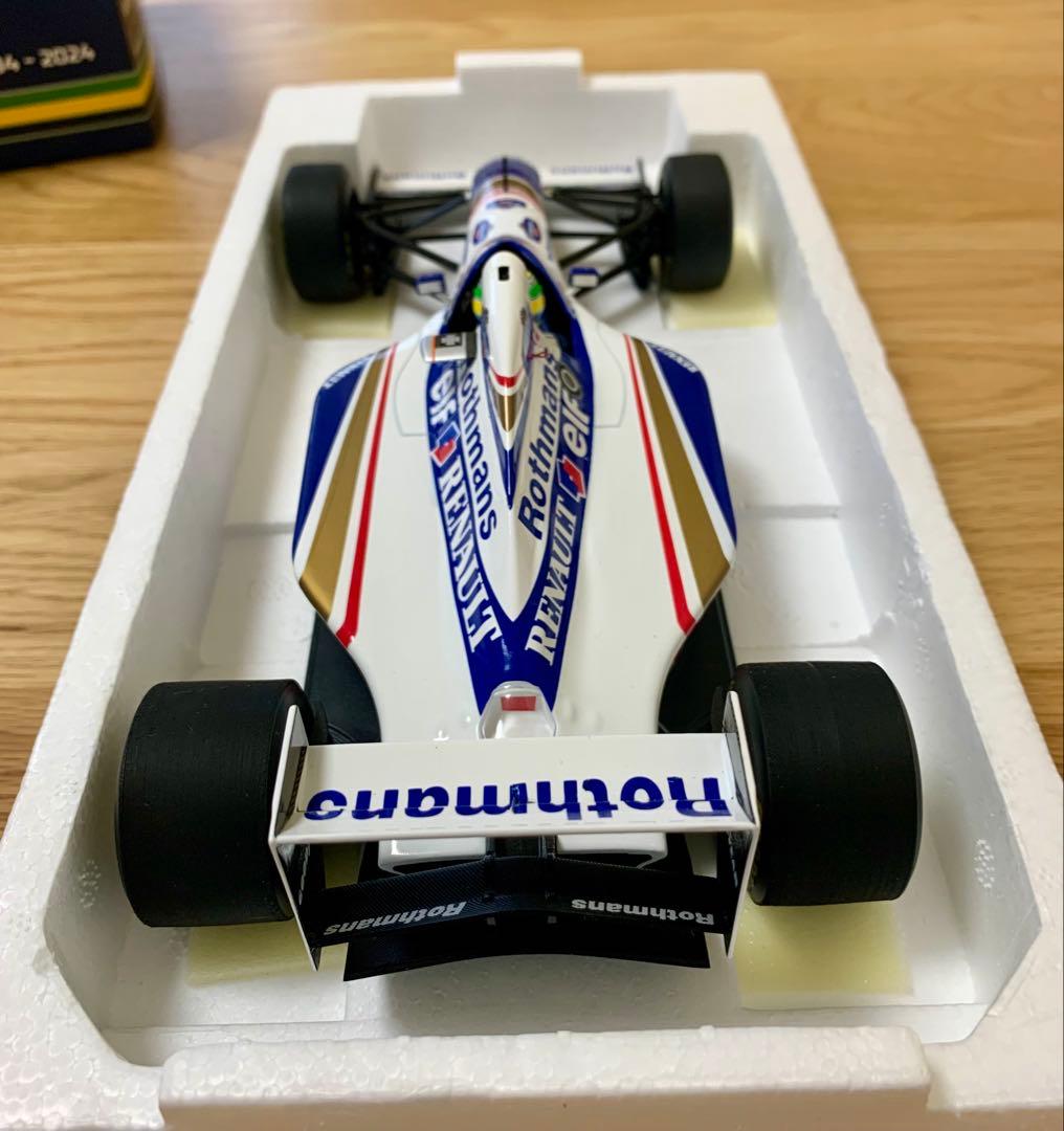 ミニチャンプス F1 ウィリアムズ FW16 A.セナ ロスマンズ仕様 1/18