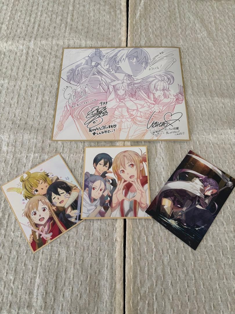 【超豪華/非売品多数】SAO 劇場版 特典・限定グッズ 大量セット！サイン色紙入