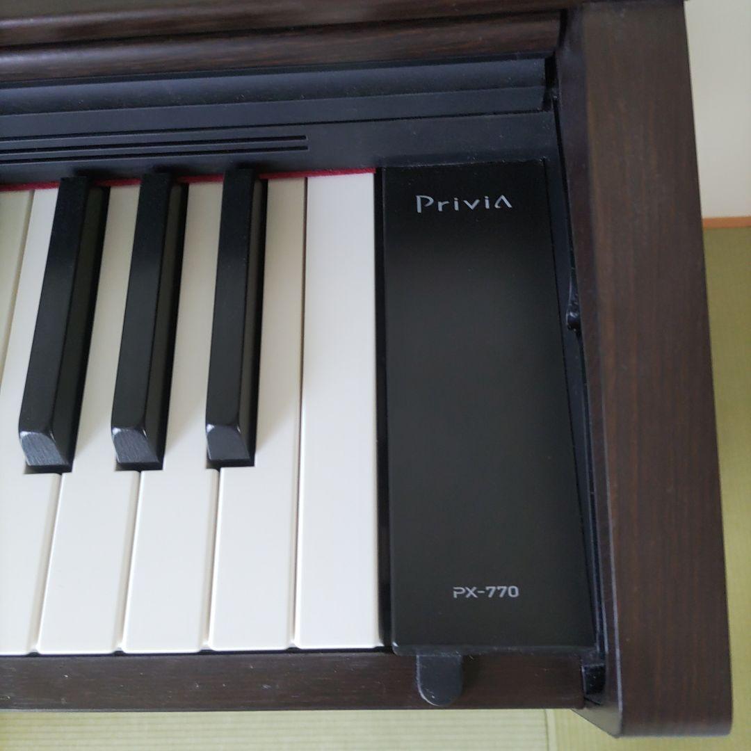 ほぼ未使用☆カシオ 電子ピアノ 88鍵盤 プリビア PX77