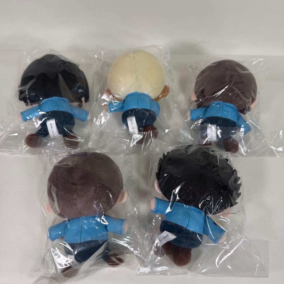 名探偵コナン おすわりぬいぐるみ 警察学校組　5体セット