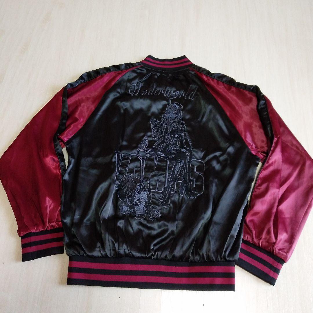 VAMPS スカジャン【UNDERWORLD数量限定特別BOX付属品】黒/赤