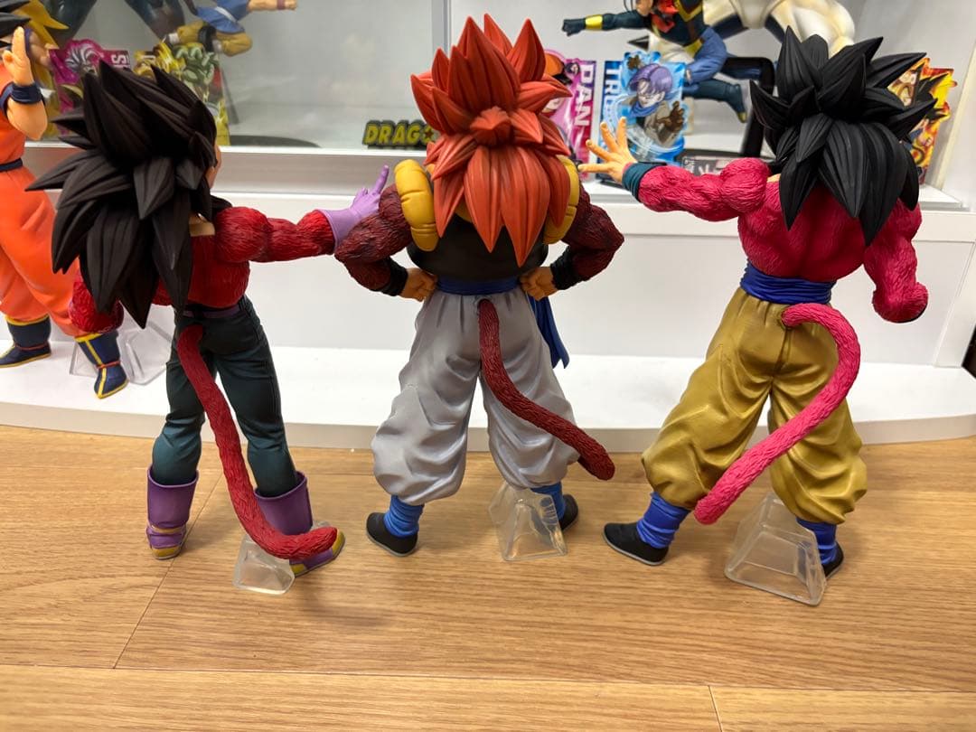 一番くじドラゴンボールTHE GREATEST SAIYAN 3体セット 箱あり