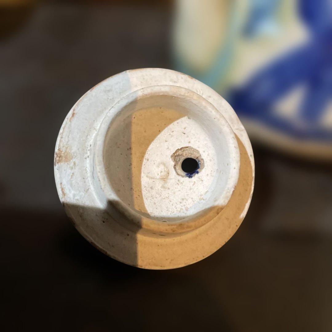 古琉球　壷屋焼三つ足急須