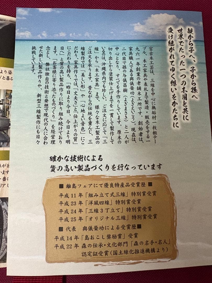 MMY　【未使用・美品】宮古木工芸　高級三線老舗　蛇本革フルセット　縞黒壇