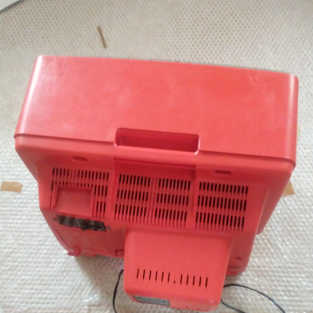 ・ナショナル・ブラウン管テレビ・13型・砂塵の動作あり。