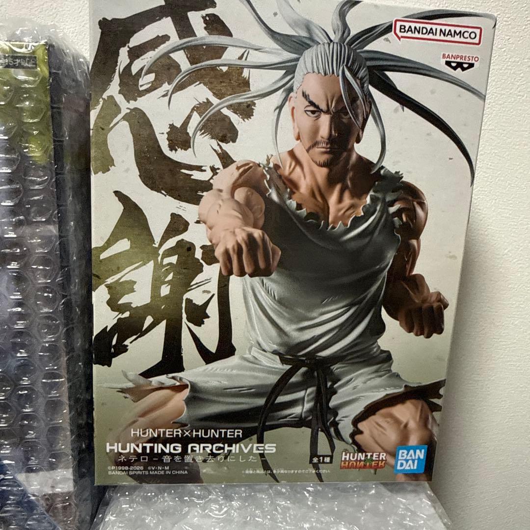 HUNTER×HUNTER フィギュア 4体 キルア クラピカ おまけシール付き