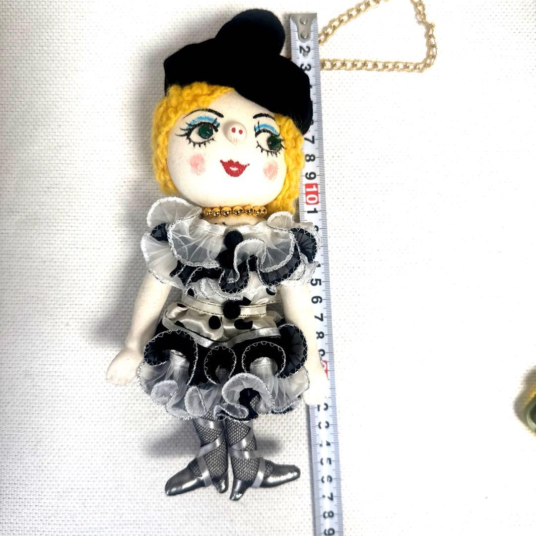 ［レア］ フリル付きドレスの￼布製人形　スカンクドール　チュニック