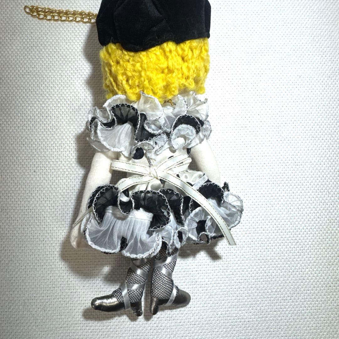 ［レア］ フリル付きドレスの￼布製人形　スカンクドール　チュニック